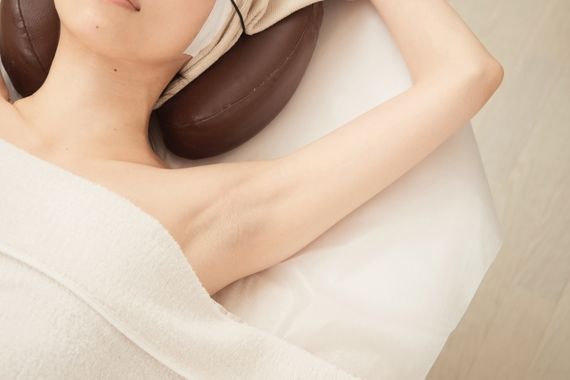 脇も綺麗に脱毛