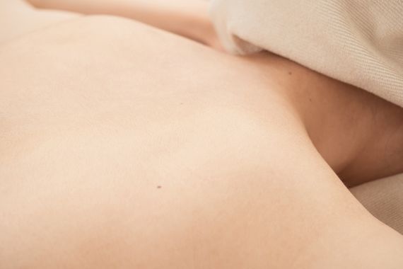 綺麗な背中の画像